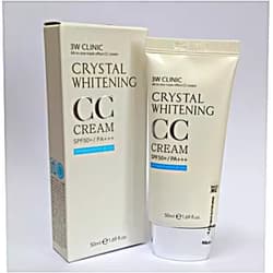 3W Clinic [3W CLINIC] Crystal White CC Cream 50ml SPF50 PA+++ / Multi-CC cream, Sun Block / Korean Cosmetics (#02 Natural Beige)