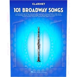 By Hal Leonard Corp. (Author) 101 Broadway Songs for Clarinet Sheet Music Book | Instrumental Folio for Clarinet Solo | Hal Leonard Songbook with Classic Broadway Hits | Beginner to Intermediate Clarinet Players