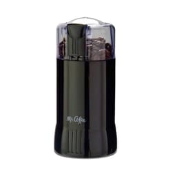 Mr. Coffee Electric Coffee Grinder|Coffee Bean Grinder| Spice Grinder, Black 12 Cup Grinder