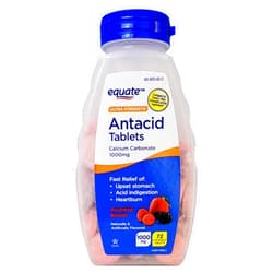 Healthy Surplus Ultra Strength Antacid Tablets - Calcium Carbonate 1000mg - 71 Chewable Tablets Assorted Berries