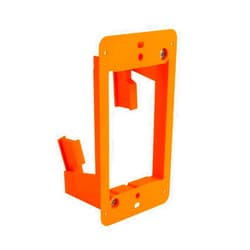 Construct Pro Slim Single Gang Open Back Low Voltage Bracket, Each