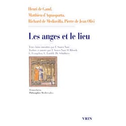 French Edition by Henri de Gand (Author), Matthieu d'Aquasparta (Author), Richard de Mediavilla (Author), Pierre de Jean Olivi (Author), Tiziana Nani-Suarez (Editor, Translator, Introduction), Gabriel Evangelista (Translator), Giacomo Lardelli (Translator), Olivier Ribordy (Translator), Philippe Schultheiss (Translator) & 6 more Les Anges Et Le Lieu (Translatio) (French Edition)