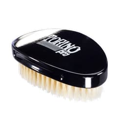TORINO PRO WAVE BRUSHES BY BRUSH KING Torino Pro Wave Brush #660 By Brush King - Soft Curve 360 Waves Palm Brush - True Texture Soft - Great for Laying Down Frizz - Polisher/Finisher