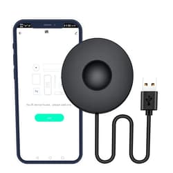 Haozee Smart IR Remote Controller,Tuya Universal IR Blaster Smart Air Conditioner Controller, for TV Set-Top Box Light Audio DVD ect Support Alexa Google Home