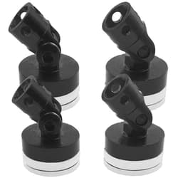 Share Goo ShareGoo 4PCS RC Magnetic Body Post,Alloy Magnetic Stealth Invisible Body Shell Mount Column Compatible with HSP Redcat Himoto Traxxas SCX10 4WD 1/10 RC Car (Black)