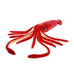 Wild Republic Giant Squid Plush, Stuffed Animal, Plush Toy, Ocean Animals, 22 inches, Red (83198)