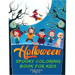 Paradox Press,Paradox Book Covers Formatting Halloween Spooky Coloring Book For Kids.: Trick or Treat. A Collection of Fun Halloween Coloring Pages For Kids 4+ (Creative coloring and activities)