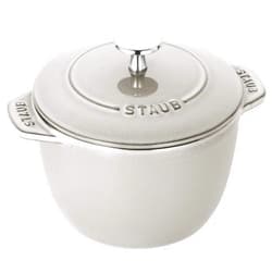 staub La Cocotte de GOHAN Campagne 40501-401 La Cocotte de GOHAN Campagne M 6.3 inches (16 cm) Rice Pot, Rice Cooker, 2 Cots