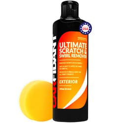 Carfidant Scratch and Swirl Remover - Car Scratch Remover for Scratches with Buffer Pad, Scratch Remover for Vehicles Repair Paint Any Color - Rubbing Compound for Cars 8.4 fl oz