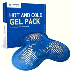 FIGHTECH Reusable Hot and Cold Gel Ice Pack for Shoulder, Rotator Cuff, Knee, Back, Head, Eyes, Elbow, Hip - Leak Proof Post Surgery Heat & Cold Therapy Compress by FIGHTECH (Hinge Joint, Single)