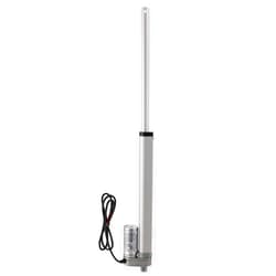 MYFULLY Electric Stroke Linear Actuator | DC 12V Heavy Duty 10'' Linear Actuator Motor with Mounting Bracket 900N(202lbs) Max. Lift 10mm/s for Auto Car RV Electric Door Opener (250MM Stroke Length, 1)