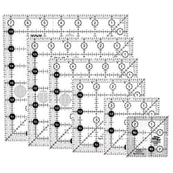Creative Grids - 6 Square Quilt Rulers - 2.5