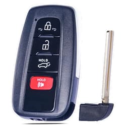 MechanMagic Smart Key Fob Replacement Fits for Toyota Highlander RAV4 2019 2020 2021 2022 Keyless Entry Remote Control FCC ID:HYQ14FBC Board: 231451-0351 G PN:8990H-0E020 8990H-0R030 314MHz 4 Button
