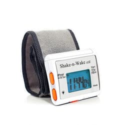 TECH TOOLS INNOVATIVE GIFTS AND GADGETS Silent Vibrating Personal Alarm Clock Shake-N-Wake (White)