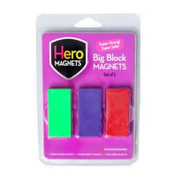 Dowling Magnets Big Block Magnets (Set of 3)