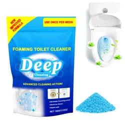 Keylivin Toilet Cleaner - Self Activating Miracle Powder for Toilet Bowl Cleaning, Toilet Bowl Cleaner, Powerful Foaming Toilet Bowl Cleaner, Deep Cleaning