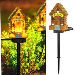 Dazzle Bright Fairy Garden House, Glow in The Dark Fairy House, 16