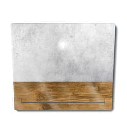 MIGHTY SKINS MightySkins Glossy Glitter Skin Compatible with Alienware X16 R1 (2023) Full Wrap Kit - Concrete Wood | Protective, Durable High-Gloss Glitter Finish | Easy to Apply & Change Styles | Made in The USA