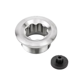 TiTo Titanium Bike Crank Cover M20 Screw Titanium Alloy Bicycle Crank Arm Fixing Bolt Thread Cover Cap for Road Bike MTB