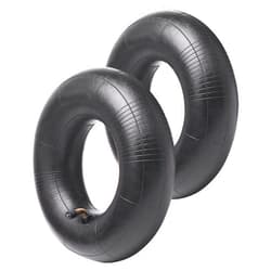 Bylikeho 2 Pack Heavy Duty Replacement Inner Tube,Car Accessories Heavy Duty Replacement Inner Tube with TR-87 Bent Valve Stem,Inner Tubes Replacement for Wheelbarrows,Mowers (4.10/3.50-5)