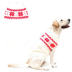 SCIROKKO Warm Winter Dog Sweater - Cold Weather Pet Clothes for Small Medium Large Dogs Indoor Outdoor, Soft Classic Knit Puppy Apparel