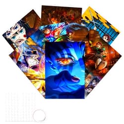 Babymiu Anime Wall Poster 8-Pack 11.5 x 16.5 INCH.Gifts Merch Party Supplies Unframed Version HD Printing Poster for Kids Room Club Wall Art Decor