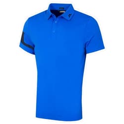 J. Lindeberg J.Lindeberg Men's Heath Regular Fit Polo Shirt - Nautical Blue - XXL
