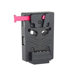 Nitze V Mount Battery Plate with 8V/3A DC, 14.8V/3A D-tap and PD 3.0 USB-C Output Ports Mini V Mount Plate - N21-D6