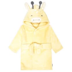 Gerber Unisex Baby Plushy Soft Hooded Animal Character Bathrobe