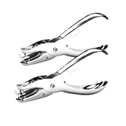 MoHern 2 Pcs Hole Punch, 1/4 Inch and 1/8 Inch Single Hole Punch, MoHern Hole Puncher Single, Hole Puncher for Crafts, Tags, Tickets, Circle Paper Punches with 6 Sheet Capacity for Home, Office, School