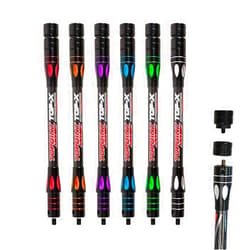 HNZMDY 10 Inch 12 Inch 15 Inch Archery Bow Stabilizer Balance Bar Rod Side Rod Carbon Fiber Stabilizer Dampen Weight for Compound Bow Recurve Bow Accessory