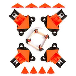 Batidora 60/90/120 Degree Corner Clamp,Pro Carson Clamps for Woodworking,Adjustable Single Handle Spring Loaded Right Angle Clamp,Tool Gift for Men Father Carpenter, Welding, Drilling, Cabinets, Photo Framing