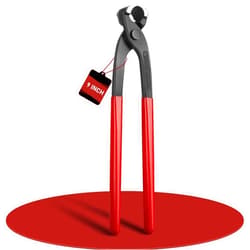 Hydencamm 9 Inch Ear Clamp Pliers, Pinch Clamp Tool with Carbon Steel, Crimp Pliers for Automotive, Home Appliance Line, Plumbing and Industrial Use