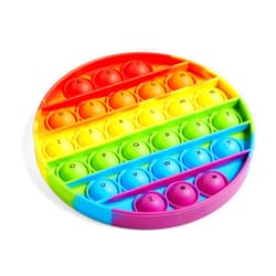 hand2mind Alphabet Sensory Bubble Poppers, Pop Fidget Toys for Kids, Letter Toys, Fine Motor Toys, Fidgets for Classroom, Calm Down Corner Supplies, Science of Reading Manipulatives (Set of 6)