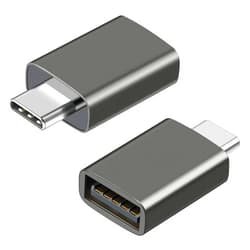 DHTtechky USB-C to USB Adapter,USB C to USB A Adapter 2pcs,USBC to USB Adapter High-Speed Data Transfer,USB-C Male to USB 3.0 Female Adapter for USB & Type C Port Series Smarts&Devices.