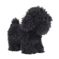 Apricot Lamb Toys Plush Black Poodle Dog Puppy Stuffed Animal Soft Cuddly Perfect for Child 8.3 Inches