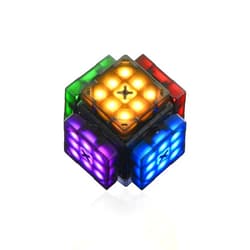 EX-Mars Connect | AI Robot Cube & Smart Cube, Self Scrambling STEM Cube with 10 Puzzle Types | Self Solving Speed Cube, Plays Music | Great X-Mars Experience for Kids, Teens & Adults.