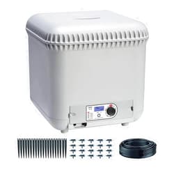 Claber OASIS EVOLUTION 8054 Vacation Plant Watering System, Automatic Plant Waterer Indoor, Indoor Watering System for Plants, Foundation Watering System - 25L, LCD Display, No Power Connection Needed