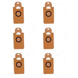 ZXHUANGOH 6 Pack Dust Bags for iHome AutoVac Nova Self Empty Robot Vacuum Replacement Accessory Parts