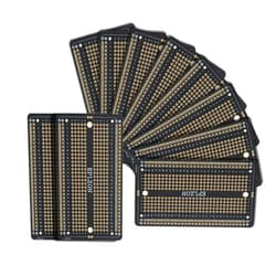 EPLZON 10 Pcs Solderable Breadboard PCB Board Gold-Plated Solder Breadboard for DIY Electronics Projects Apply to Soldering Projects 3.5