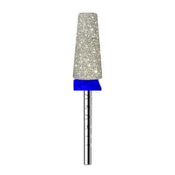 Makartt Electric Nail Drill Bits, Tapered Barrel Carbide Diamond Sanding Bit for Nail Prep Shaping, Upgrade Drill Tips with Cross Teeth & Dust-Proof Ring for Manicure Salon Cuticle Remove, M #150 Grit