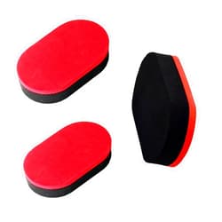 SquEqu 3 Pack Ping Pong Paddles Cleaning Sponge Replacement Dust Remover Foam Squeegee for Table Tennis Racket Rubber Cleaner Spray Pingpong Balls Paddle Maintenance Care Kit