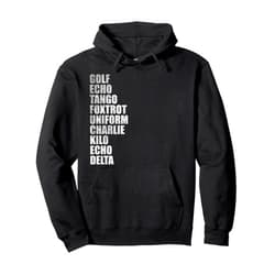 Golf echo tango foxtrot uniform charlie kilo tees Golf echo tango foxtrot uniform charlie kilo echo delta Pullover Hoodie