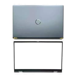 Wzqrps New Replacement Laptop LCD Cover Back Rear Top Lid Front Bezel for Dell Inspiron 15 Pro 5510 5515 NK7D9 0NK7D9 Blue (LCD Back+Bezel)