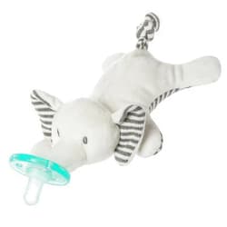 Mary Meyer WubbaNub Infant Pacifier, 6-Inches, Afrique Elephant