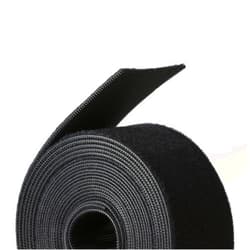 ENVISIONED Reusable Hook & Loop Strong Grip Fastener Roll with Soft Touch Microfiber Velour 1 1/2