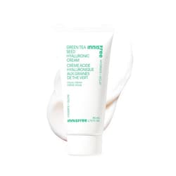 innisfree Green Tea Seed Hyaluronic Acid Cream with Skin Barrier Boosting Complex & Ceramide, Hydrating Korean Face Moisturizer Available in Sets & Jumbo