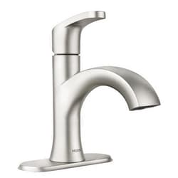 Moen Karis Spot Resist Brushed Nickel One-Handle Lavatory Faucet, 84346SRN