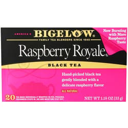 Bigelow Tea Raspberry Royale 20 Bags (Pack of 4)