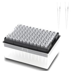 ONiLAB Scientific Universal 200ul Pipettor TipsLab Transparent Liquid Pipettor Tips with Box Non-pyrogenic DNAse/RNAse Free Autoclavable 1 Rack 96 Tips (200ul, 96)